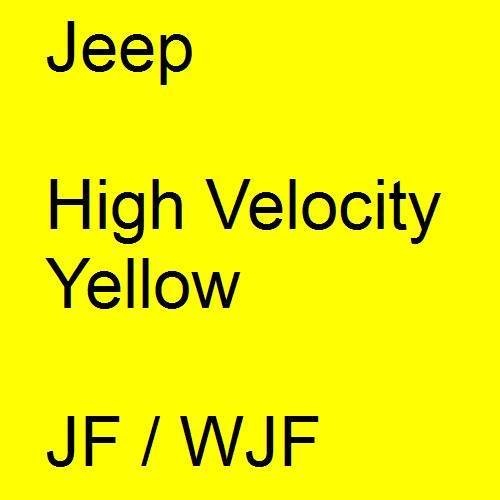 Jeep, High Velocity Yellow, JF / WJF.